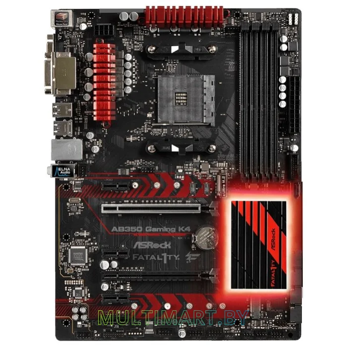 Материнская плата ASRock AB350 GAMING K4